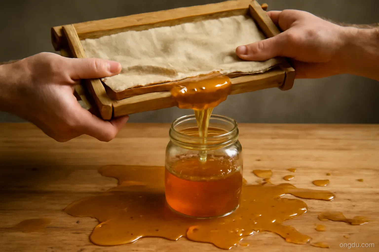 Đóng chai mật ong dú - Lỗi kỹ thuật làm mất chất lượng nhanh chóng
