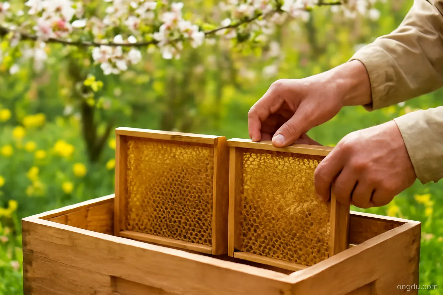 Kỹ thuật tách tổ ong dú an toàn - Giữ đàn mẹ khỏe, tổ con phát triển