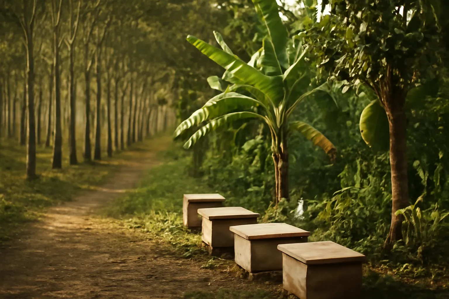 Cây gì nuôi được ong dú ở Bình Long, giữa vùng cao su