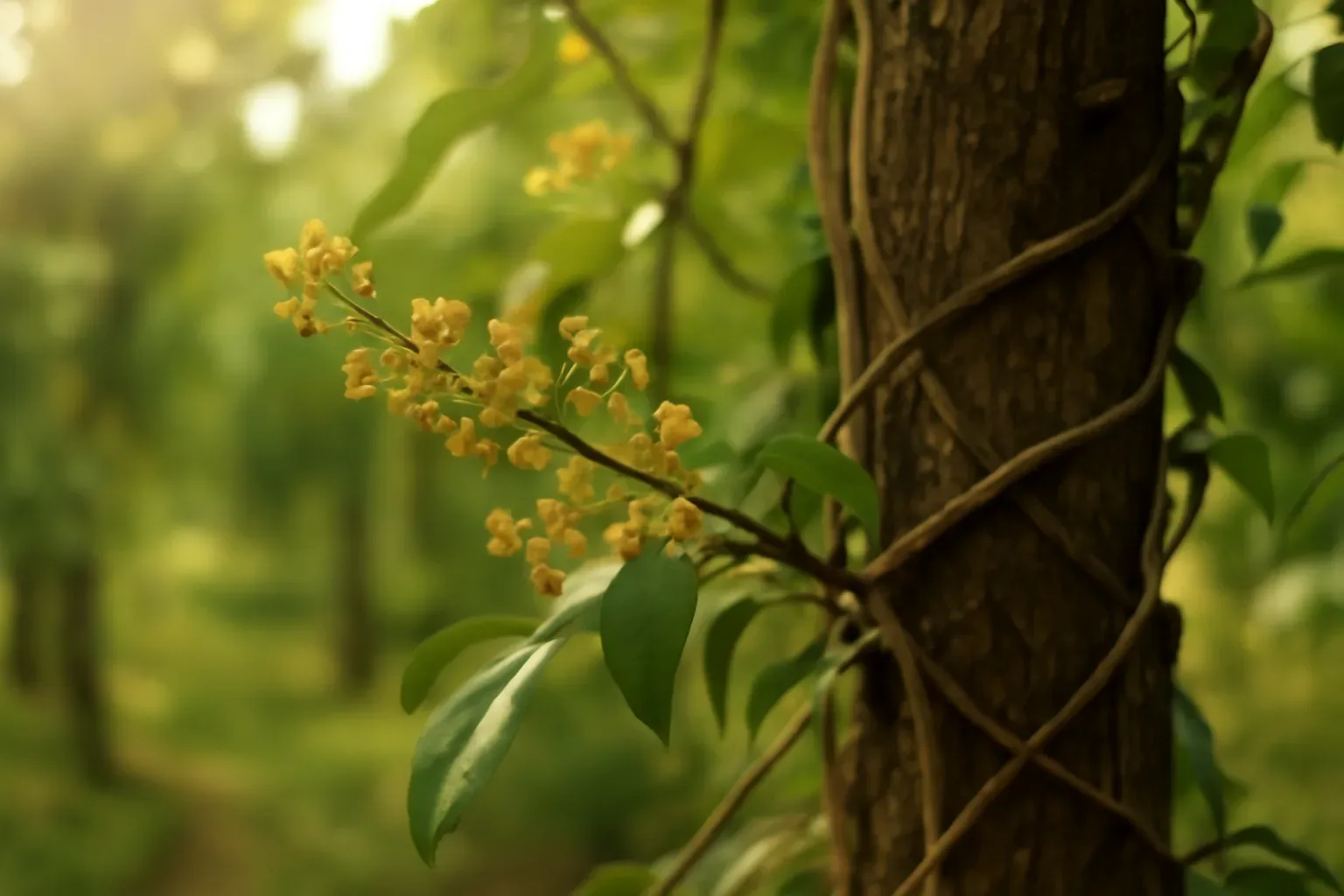 Cây gì nuôi ong dú ở Chư Sê: trụ tiêu sống và cây xen