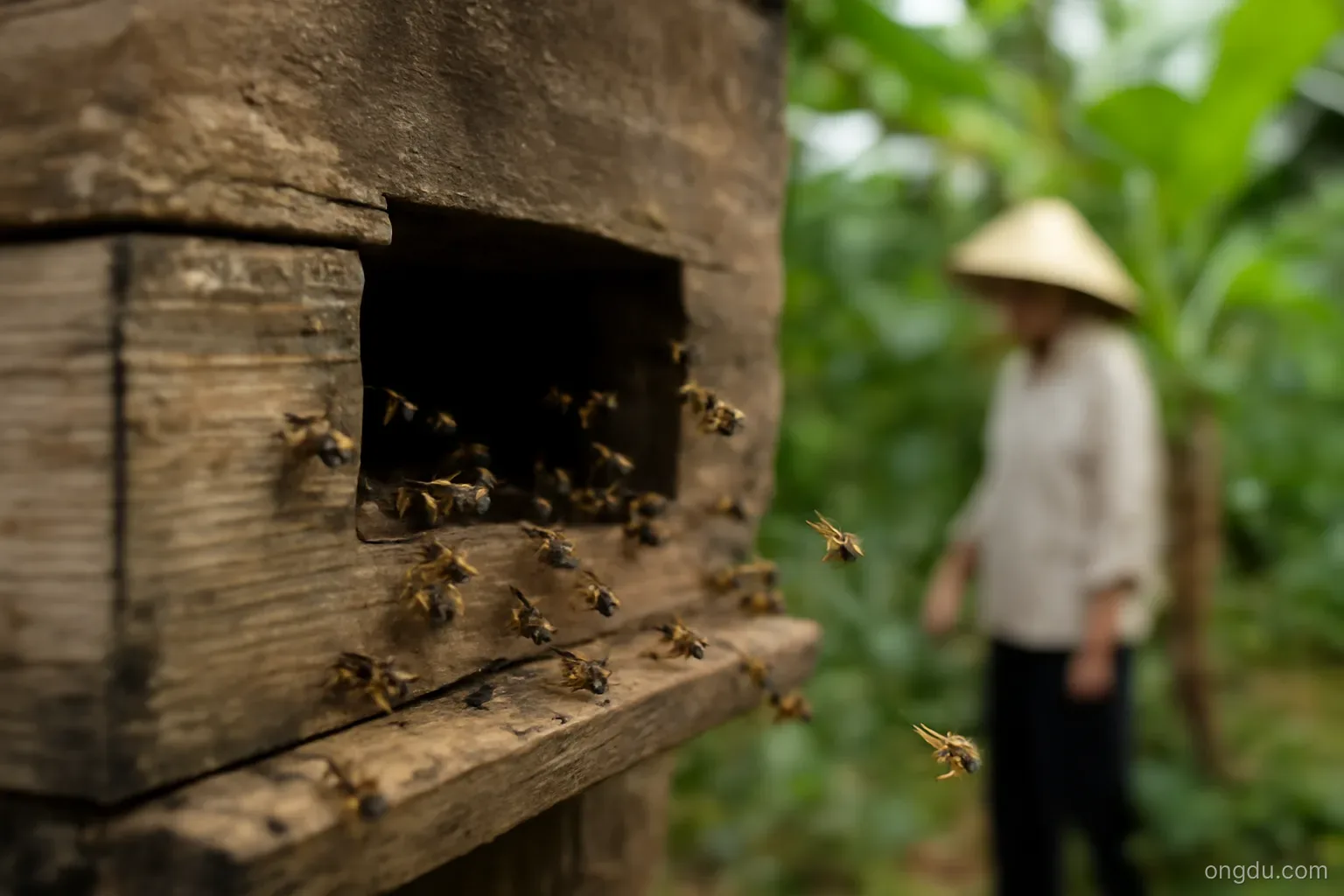Ong dú và ong mật - giống nhau ít thôi, nhưng nhầm là mất đàn rất nhanh