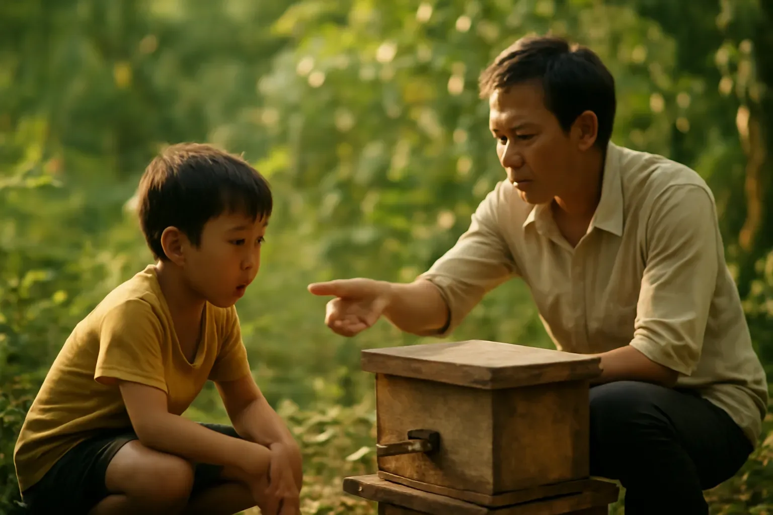 Cho trẻ tiếp xúc với tổ ong dú: nên làm gì và tránh gì