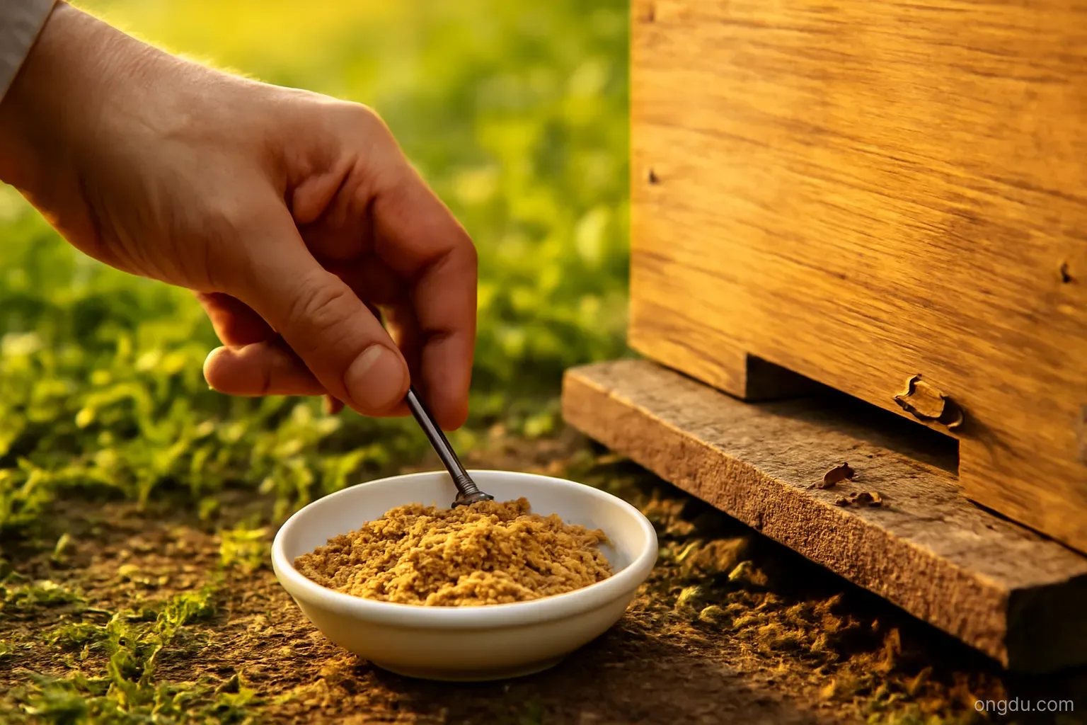 Thức ăn cho ong dú - Cách cung cấp dinh dưỡng tự nhiên hiệu quả