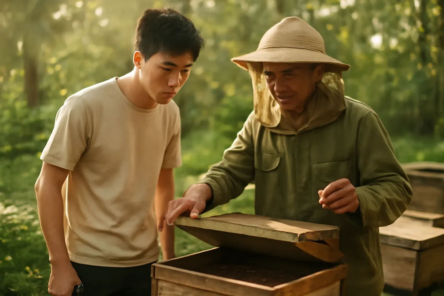 Người trẻ vào nghề nuôi ong dú: hai thế hệ nhìn cùng một đàn ong bằng hai con mắt